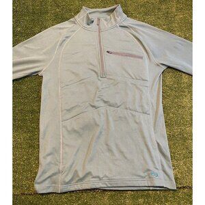 Oros sweater mens small green 1/4 zip explorer foam padded outdoor warm RK